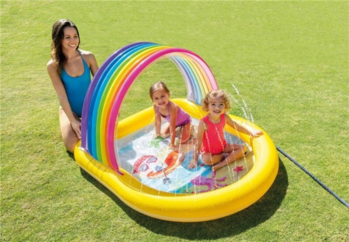 INTEX® Rainbow Arch Spray Pool 2