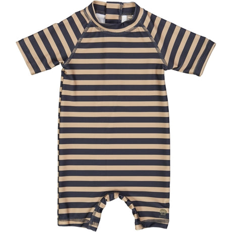 Wheat Ink Stripe Cas Swimsuit