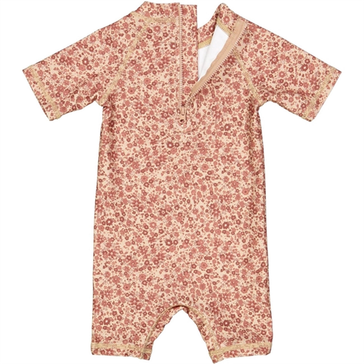 Wheat Red Flower Meadow Cas Swimsuit 2