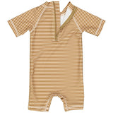 Wheat Golden Green Stripe Cas Swimsuit 2