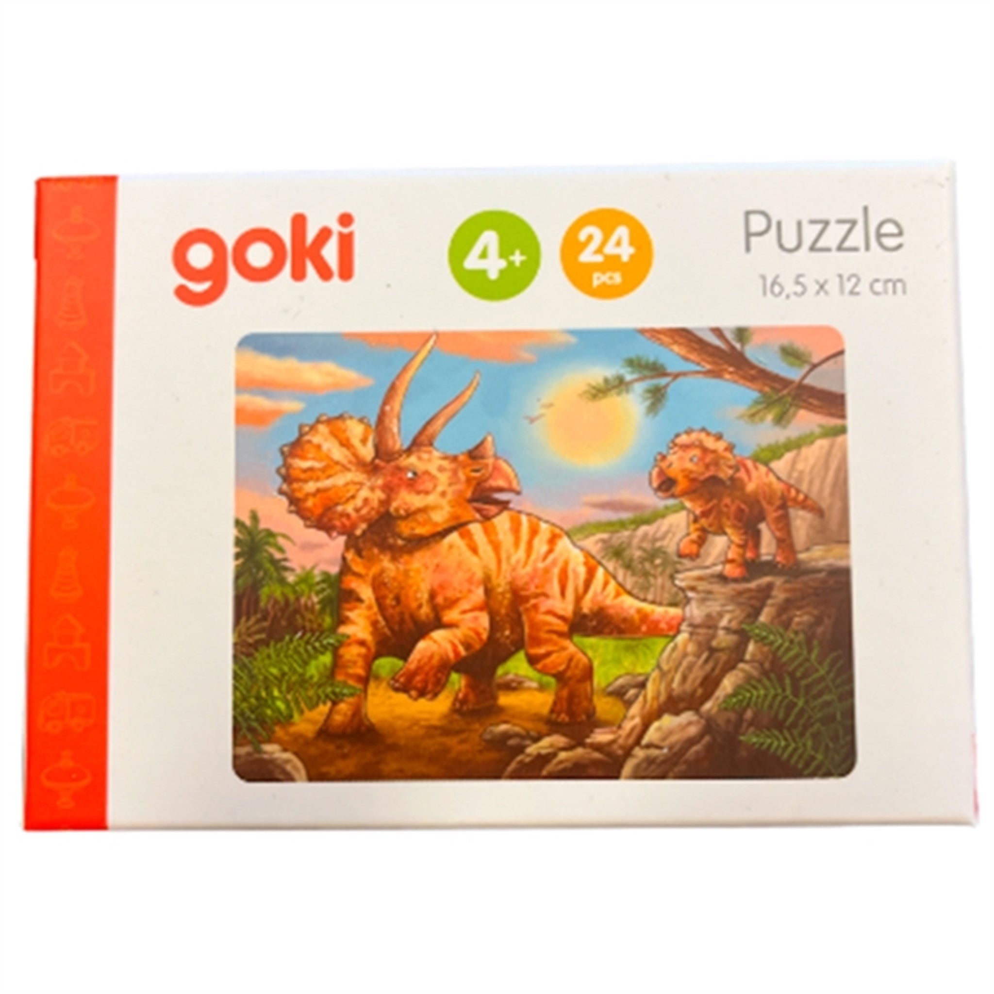 Goki Puzzle Mini - Dinosaur 5
