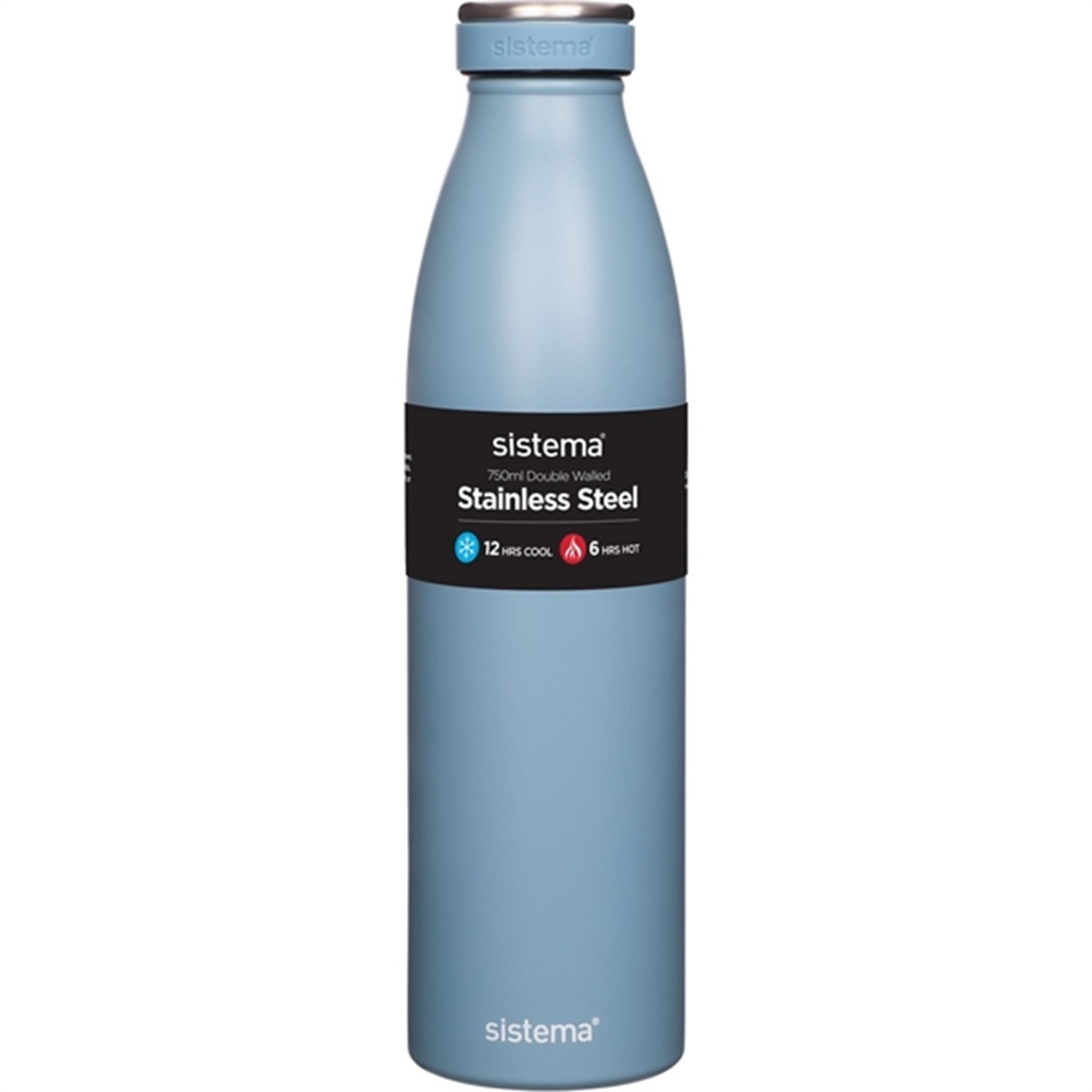 Sistema Stainless Steel Drink Bottle 750 ml Coast Blue