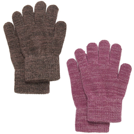 CeLaVi Gloves Magic Glitter 2-pack Mellow Mauve