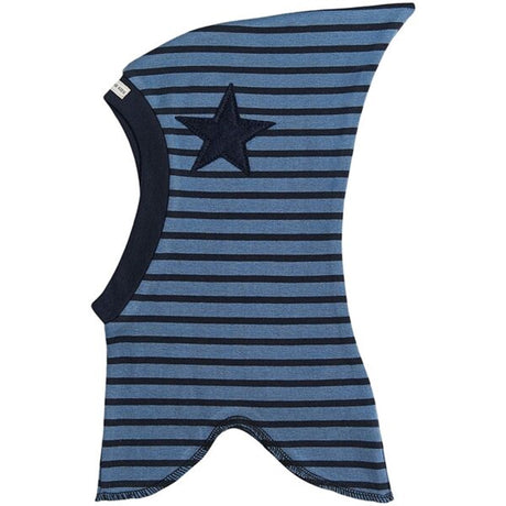 Racing Kids Balaclava Top Star Stripe Blue/Dark Navy