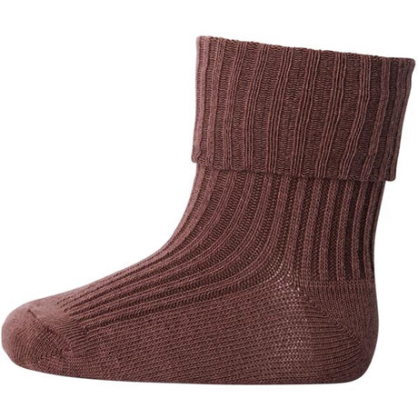 MP Wool Socks Rib 76 Taupe