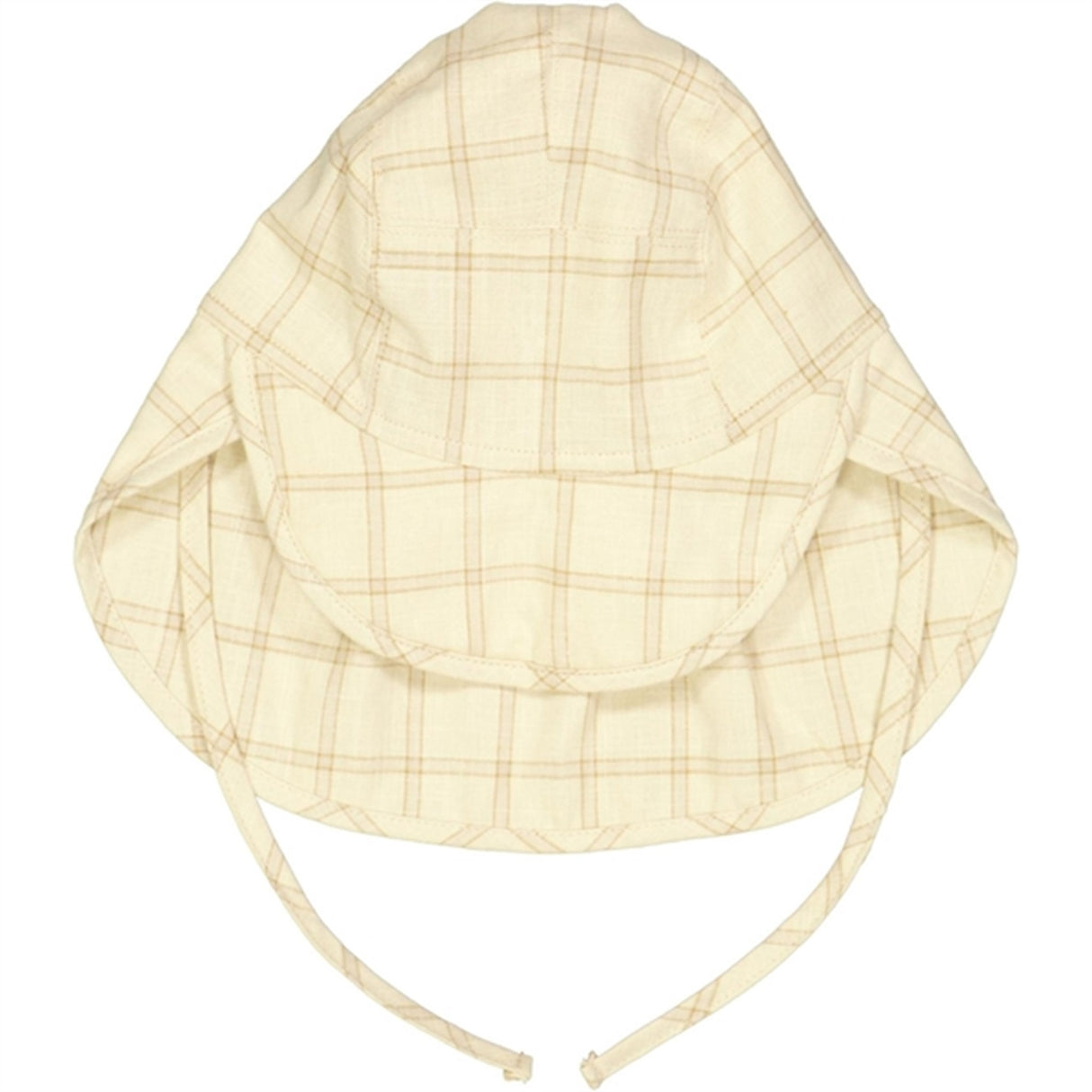 Wheat Buttermilk Check Albert Sun Hat 3