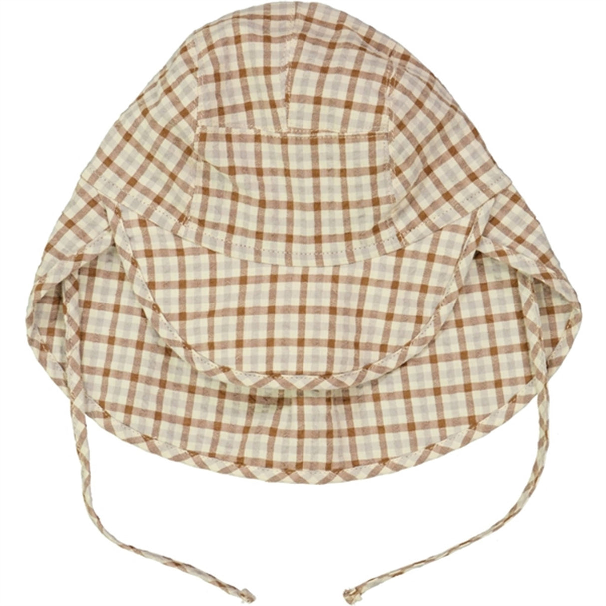 Wheat Golden Dove Check Albert Sun Hat 2