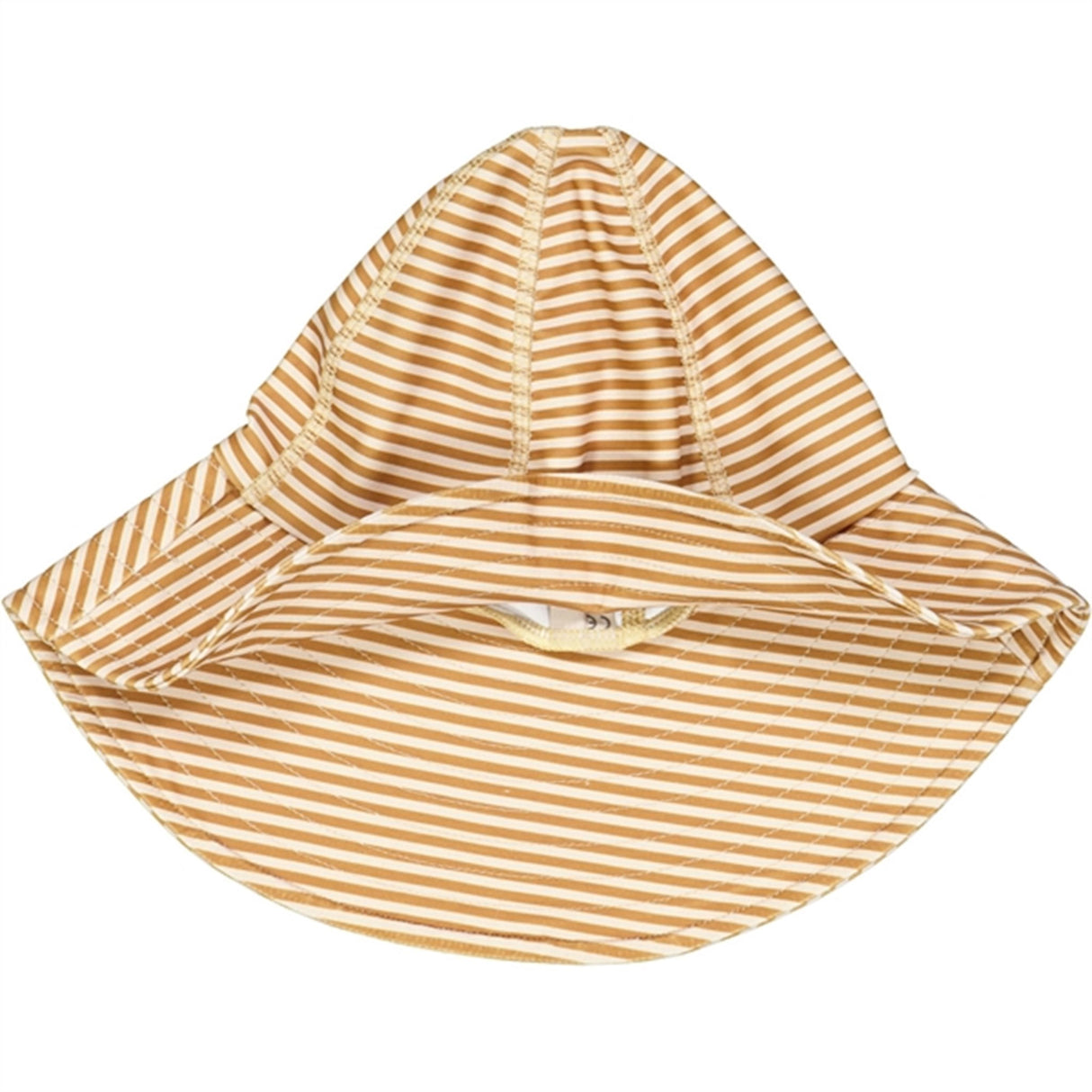 Wheat Golden Green Stripe UV Sun Hat 2