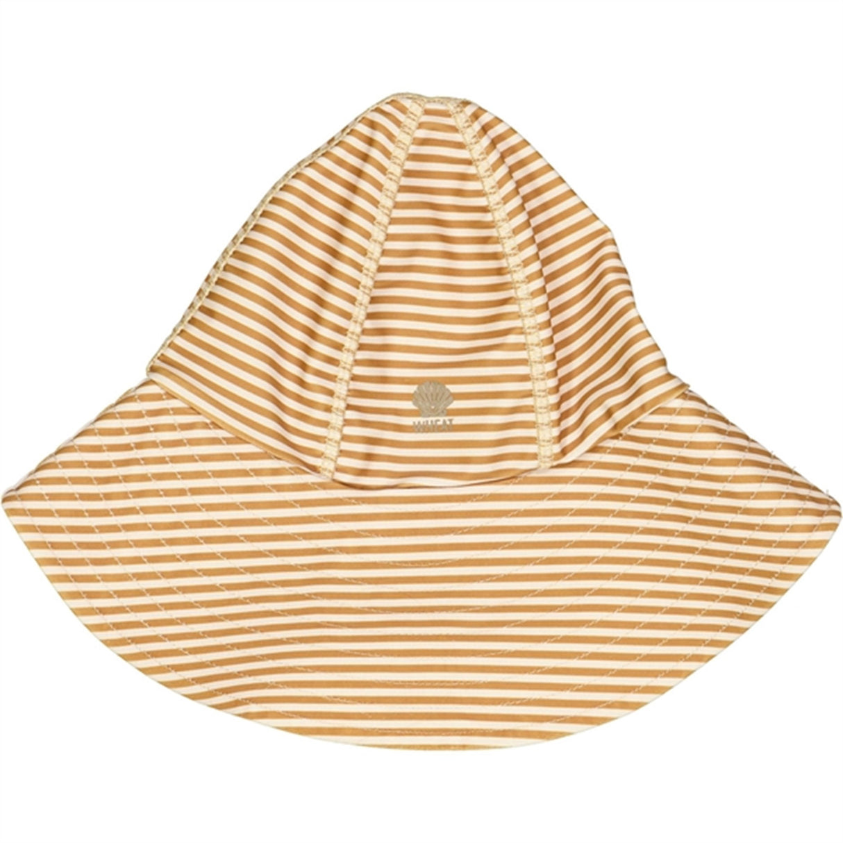 Wheat Golden Green Stripe UV Sun Hat 3