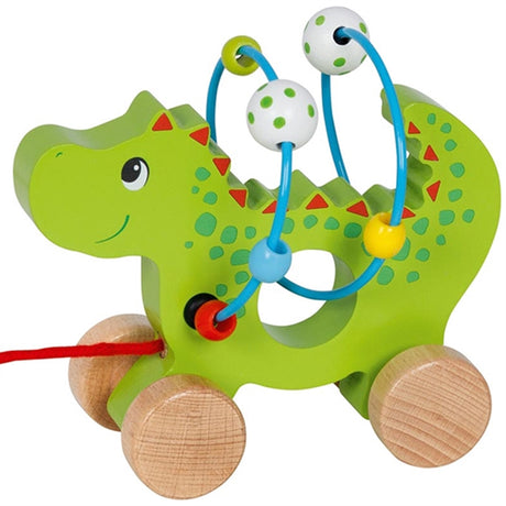 Goki Pull Along Animal - Crocodile