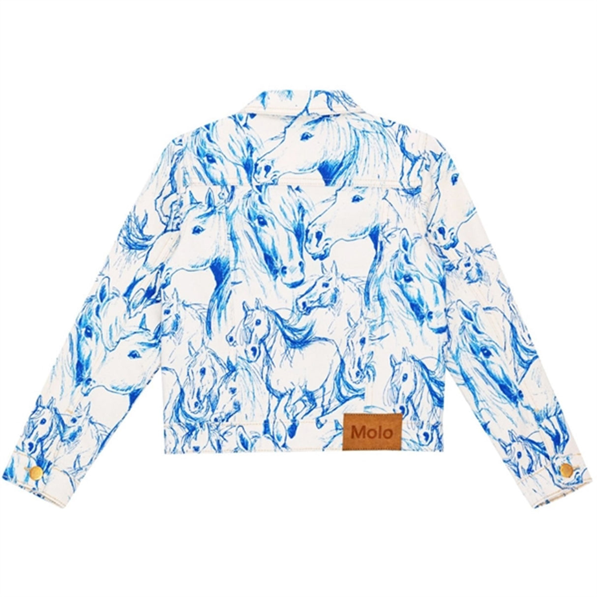 Molo Blue Horses Heidi Jacket 2