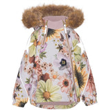 Molo Retro Flowers Hopla Fur Jacket