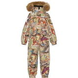 Molo Fungi Habitat Polaris Fur Junior Snowsuit