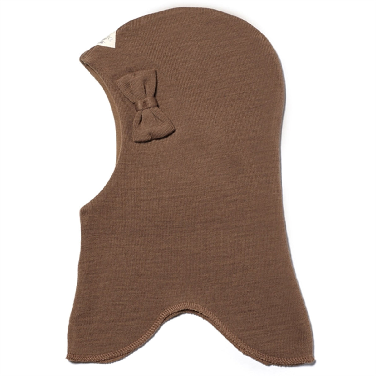 Racing Kids Round Balaclava Wool/Cotton Bow Acorn