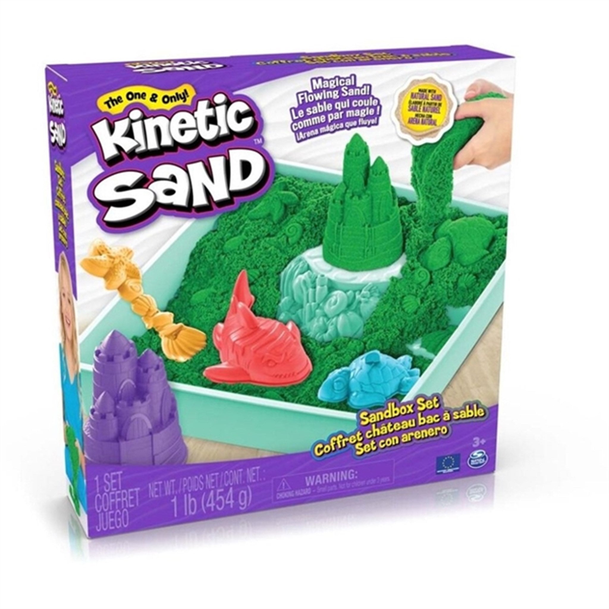 Kinetic Sand Sandkasse Green