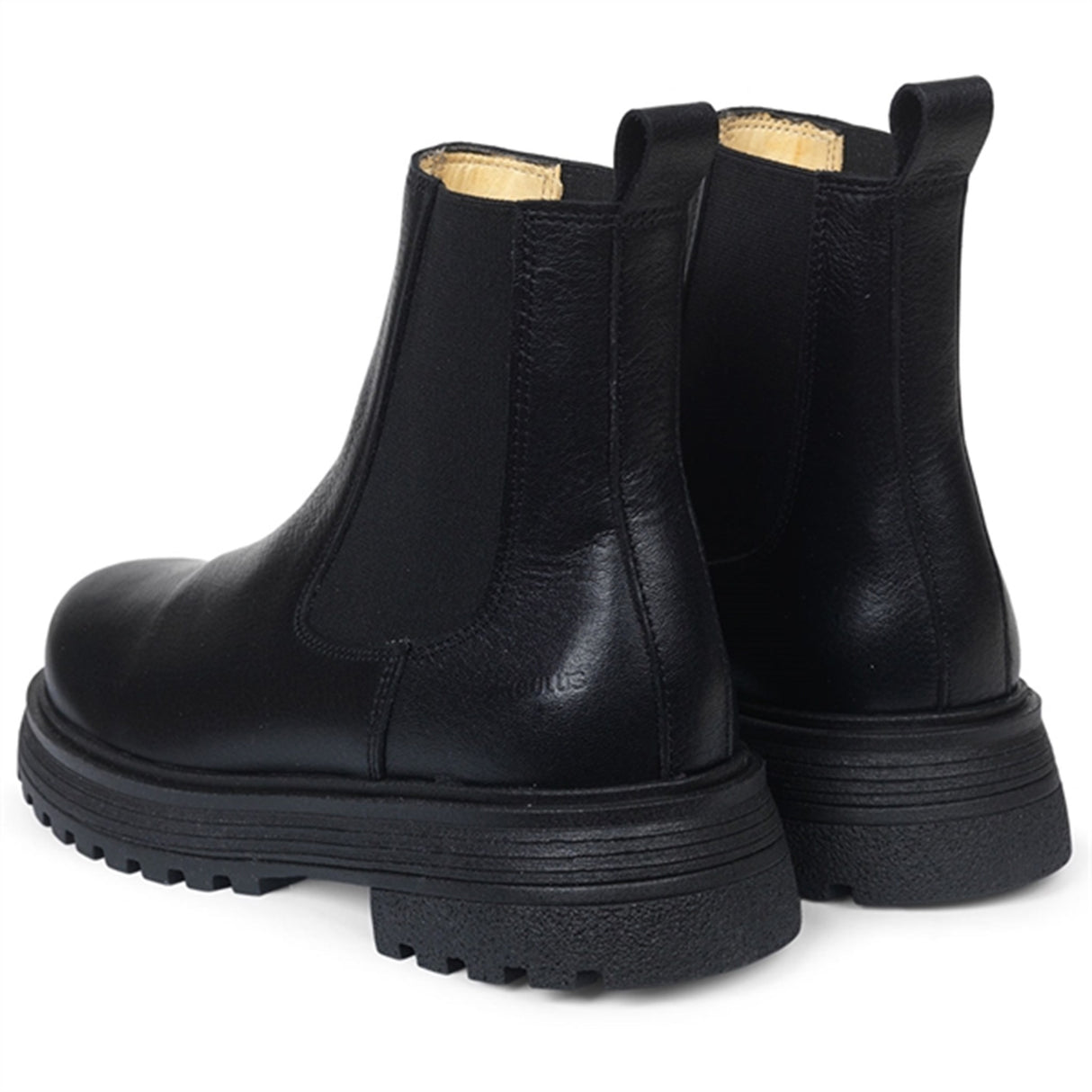 Angulus Chelsea Boots With Track Sole Black/Black 3