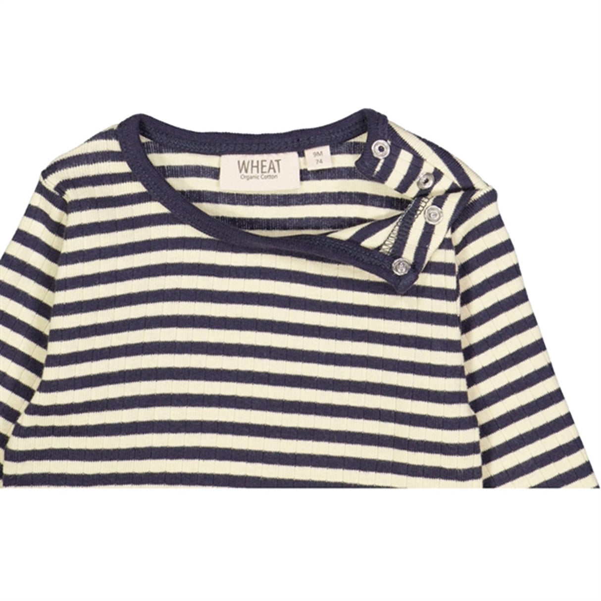 Wheat Midnight Stripe Striped Blouse 2