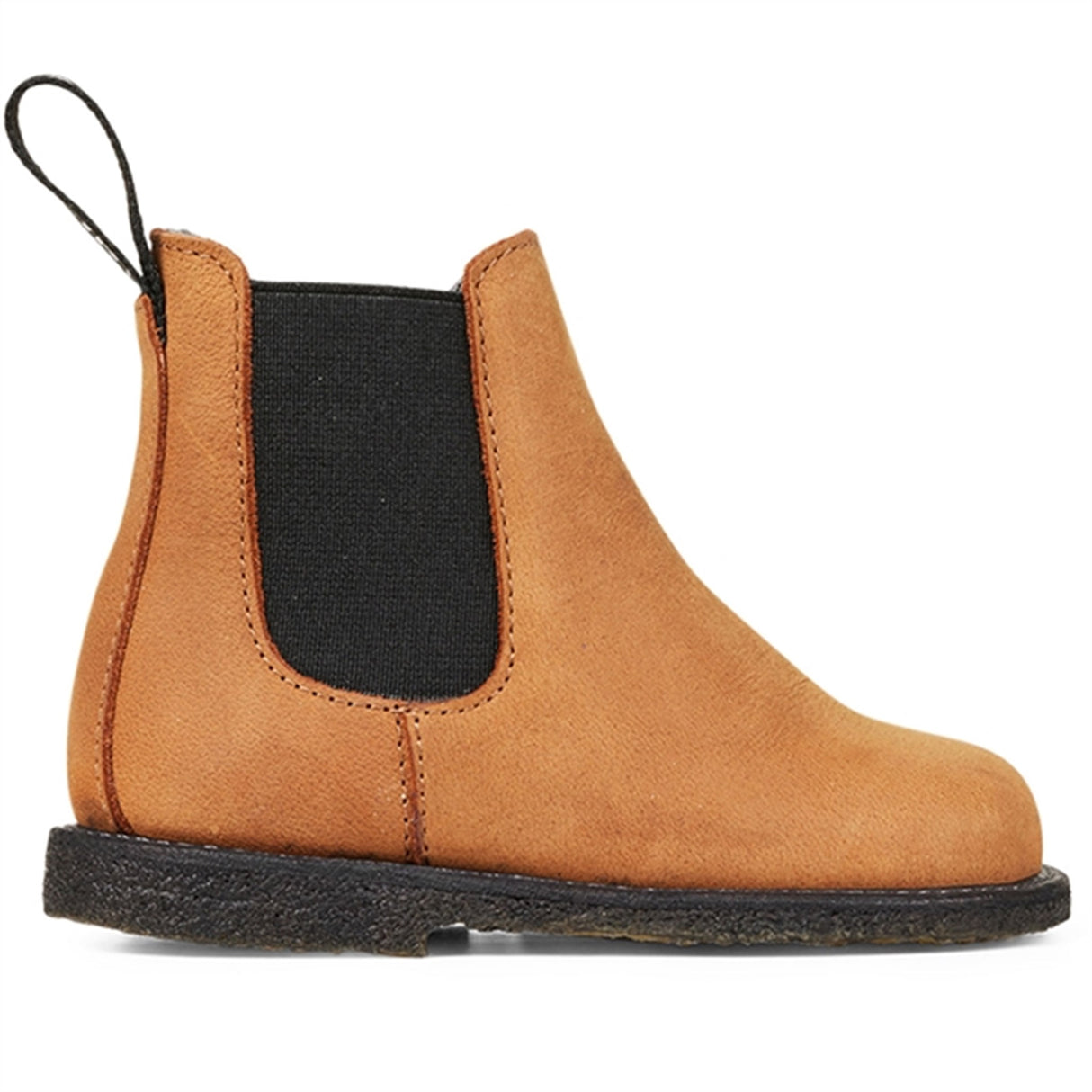 Angulus Begynder Chelsea Boots Dark Cognac/Black Elastic 3