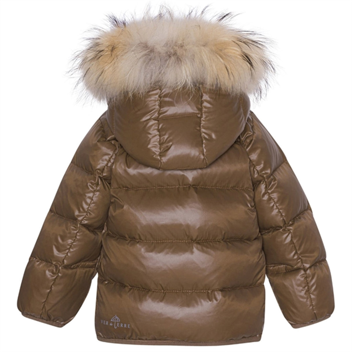 Ver de Terre Featherlight Baby Down Jacket w. Fur Kangaroo