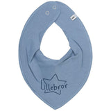 Pippi Bandana Bib Lillebror Dark Blue