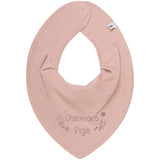 Pippi Bandana Bib Oldemors Pige Misty Rose