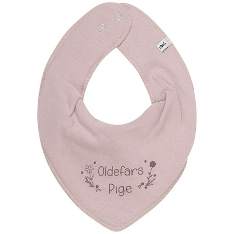 Pippi Bandana Bib Oldefars Pige Violet Ice