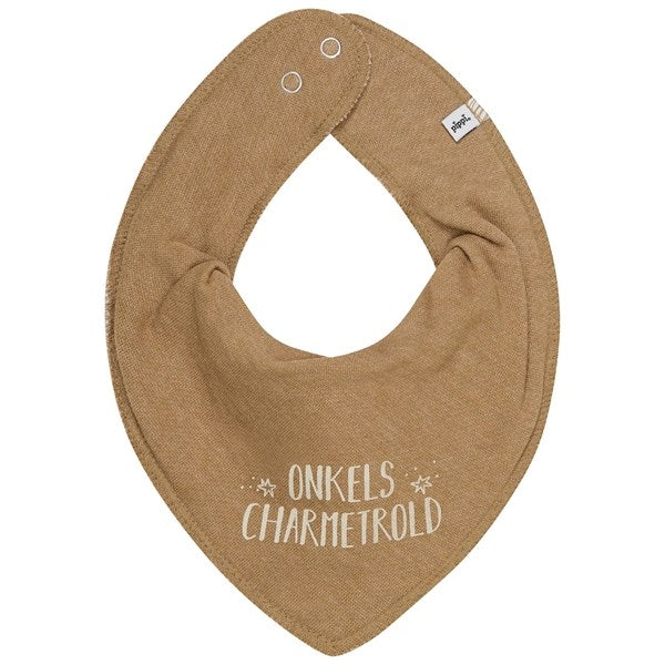 Pippi Bandana Bib Onkels Charmetrold Toasted Coconut