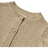 Wheat Grey Sand Knit Cardigan Bjørn 3