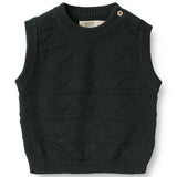 Wheat Navy Bobby Knit Vest