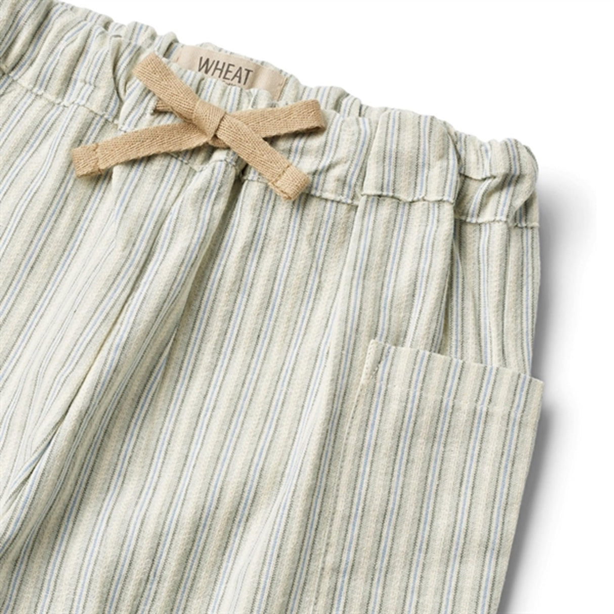 Wheat Aquablue Stripe Pants Arne 3