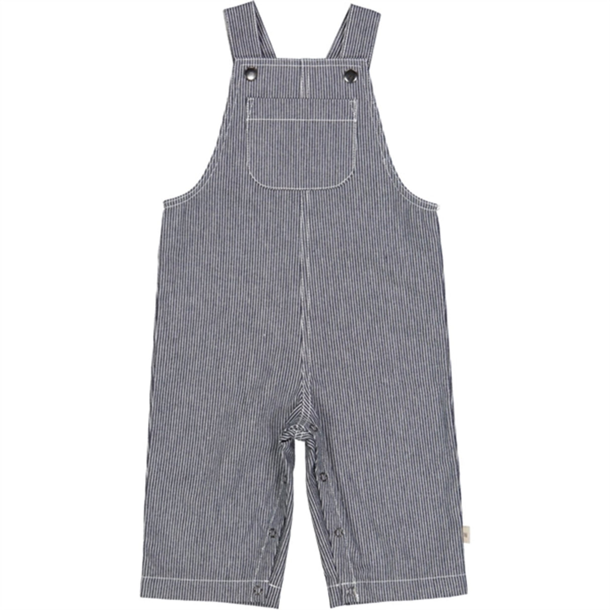 Wheat Navy Denim Stripe Issey Overall