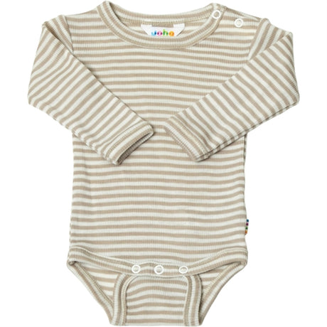 Joha Wool/Silk Beige Stripe Body