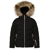 Ver de Terre Featherlight Girls Jakke m. Pels Black