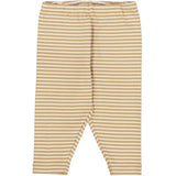 Wheat Cappuccino Stripe Silas Jersey Leggings