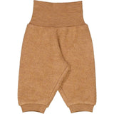 Wheat Wool Fleece Clay Melange Pants