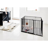 BabyDan Square Playpen Black