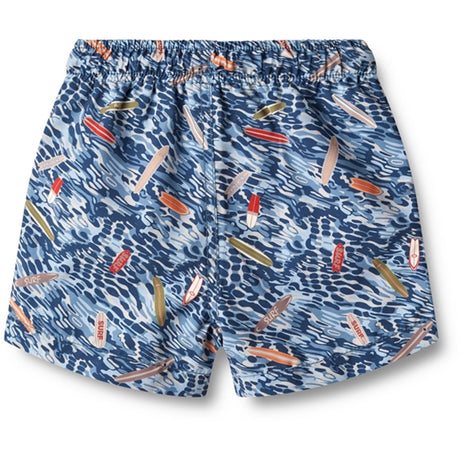 Wheat Indigo Surfboard Swim Trunk Hansi 2