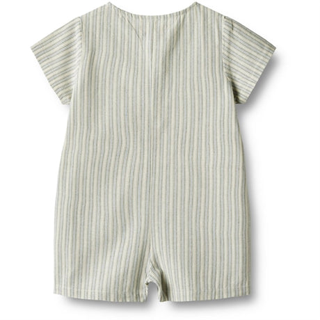 Wheat Aquablue Stripe Playsuit Niller 2