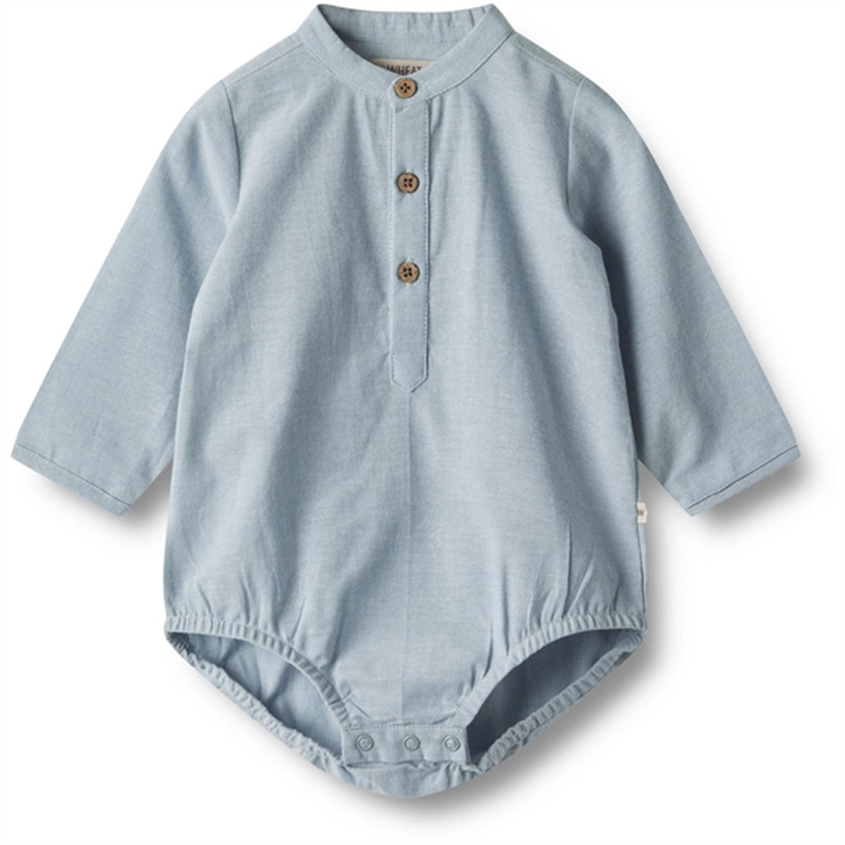 Wheat Blue Waves Romper Shirt Victor