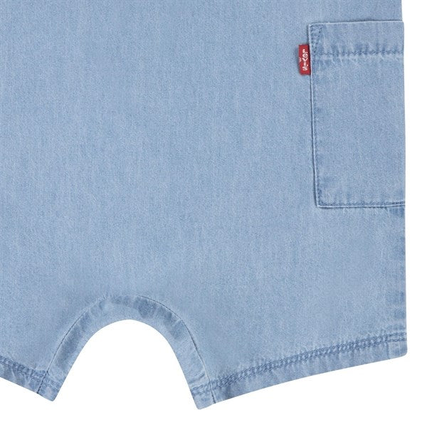 Levi's Denim Romper And Buckethat Summer Wind