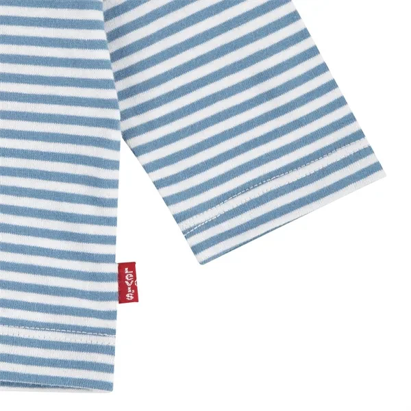 Levi's Stripe Batwing Blouse Coronet Blue 2