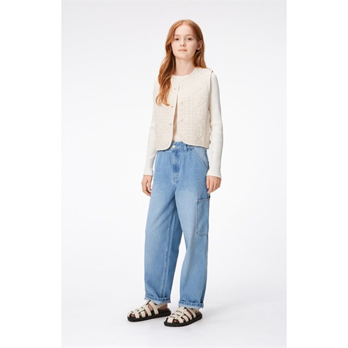 Molo Lightblue Denim Archer Pants 5