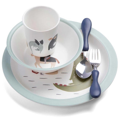 Sebra Melamin Dinner Set Dragon Tales