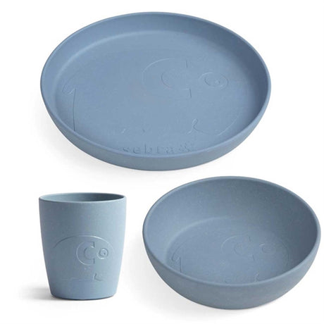 Sebra Mums Dinner Set Powder Blue