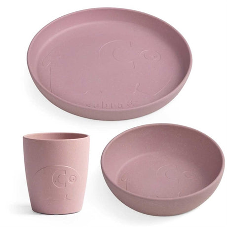 Sebra Mums Dinner Set Blossom Pink