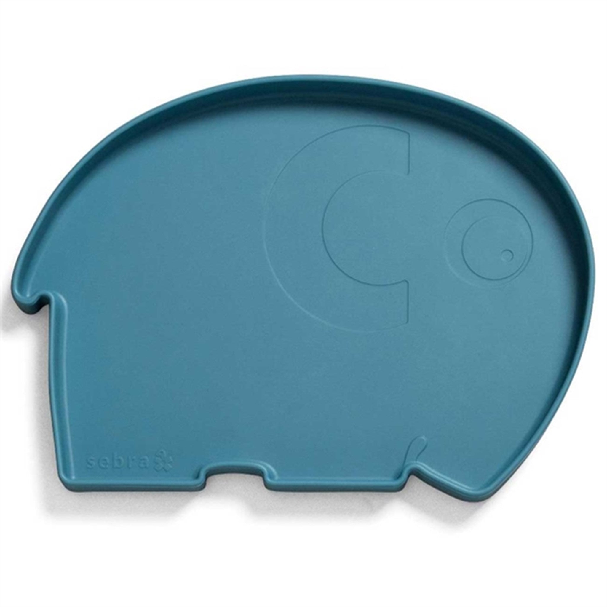 Sebra Silikone Plate Fanto The Elefant Vintage Blue