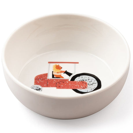 Sebra Tastii Bowl Busy Builders White