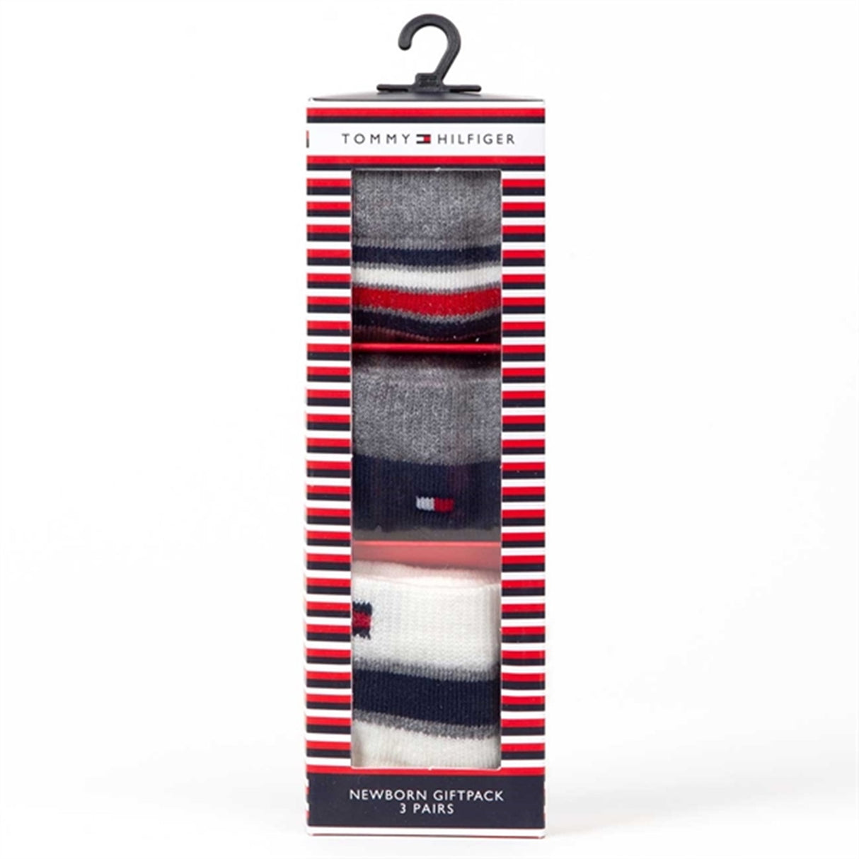 Tommy Hilfiger Newborn 3-pack Giftbox Socks Tommy Original 3