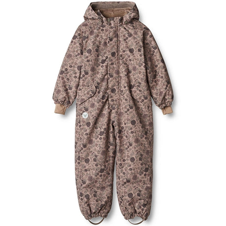 Wheat Snowsuit Miko Tech Rose Dawn Flowers