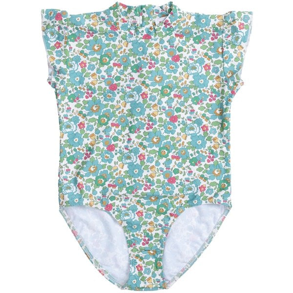 Petit Crabe Betsy D Beaa Swimsuit Liberty© fabric